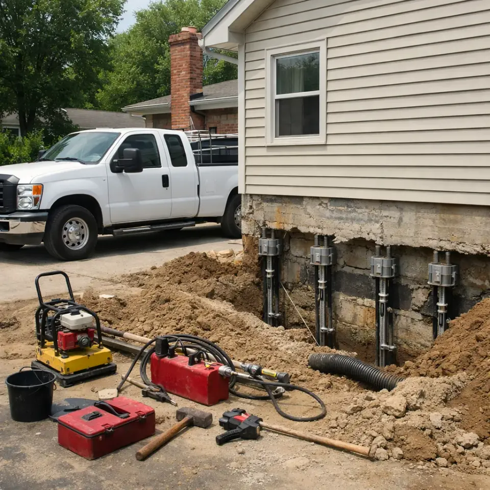 Foundation Moisture Control & Drainage Management — Houston